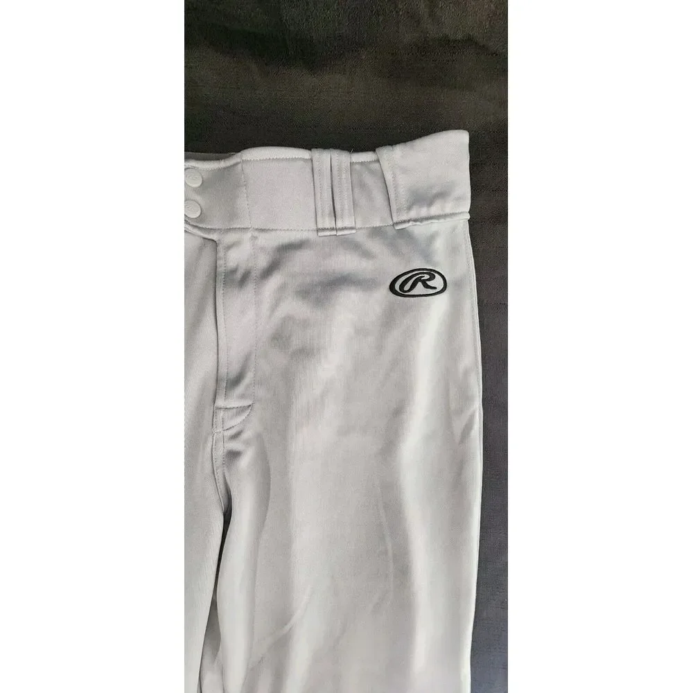 Rawlings Baseball Men's Knickers Baseball Pants Light Gray‎ Size Large NWOT